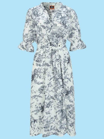 Saint Signature Golf Label Nature Pattern Shower Gown Women s GW40541 - MAHES - BALAAN 1