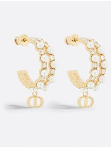 Petit CD Treasure Earrings Daily - DIOR - BALAAN 1