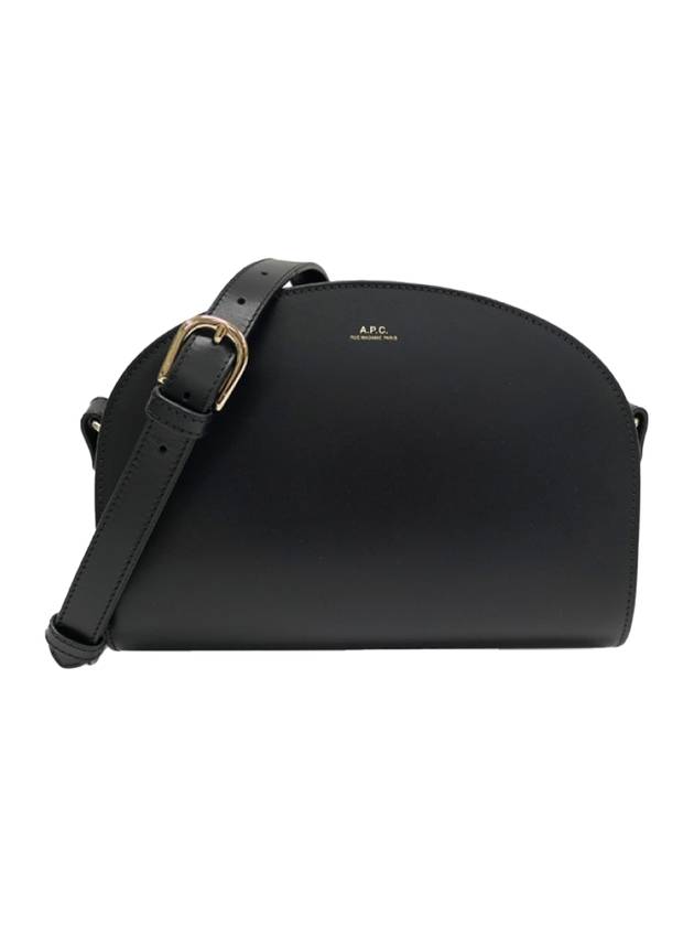 Demi Lune Half Moon Cross Bag Black - A.P.C. - BALAAN 1