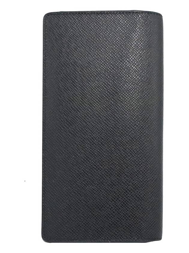 Louis Vuitton M30285 Black Taiga Leather Brazza Wallet Long - LOUIS VUITTON - BALAAN 3