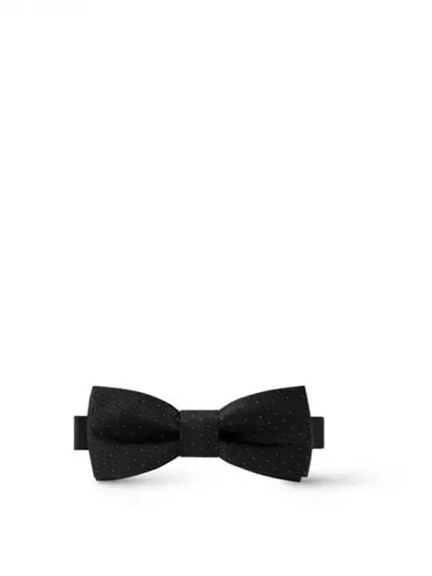 Men's Monogram Gold Bow Tie Black - LOUIS VUITTON - BALAAN 2