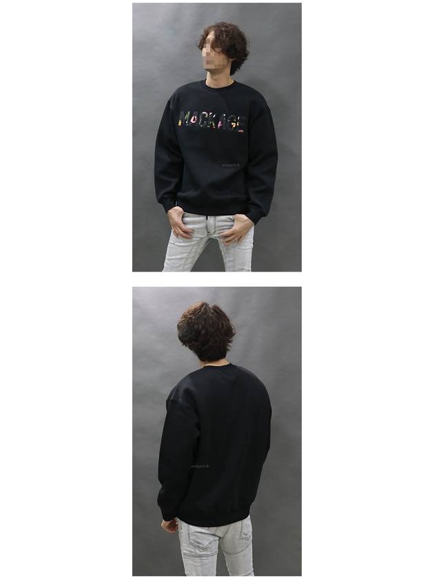 Double Face Jersey Wordmark Sweatshirt Black - MACKAGE - BALAAN 4