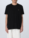 Chest ORB Logo Short Sleeve T-Shirt Black - VIVIENNE WESTWOOD - BALAAN 5