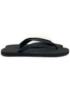 Men's Logo Monogram Flip Flops Black - VETEMENTS - BALAAN 3