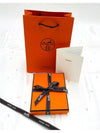 Mini Pop Ache Necklace Yellow Gold Orange H147992F - HERMES - BALAAN 7