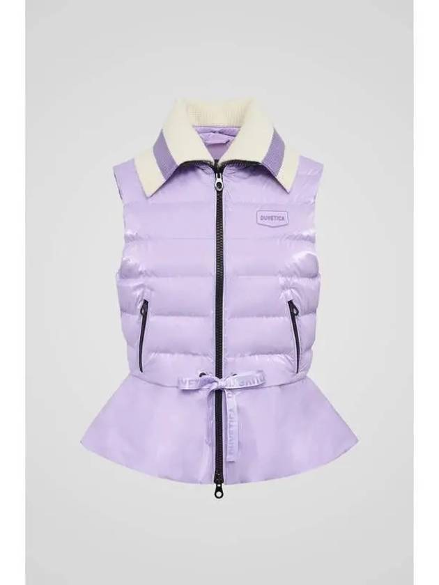 Samona Light Violet Women s Vest Lavender - DUVETICA - BALAAN 1