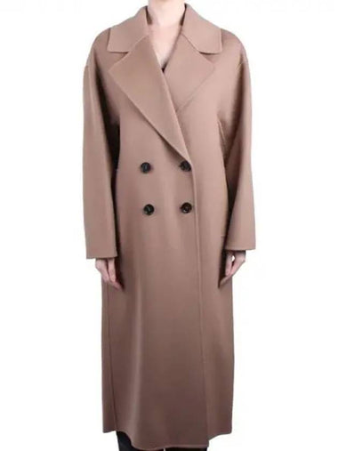 S Women Holland Virgin Wool Coat Camel 045 270631 1119750 - MAX MARA - BALAAN 1