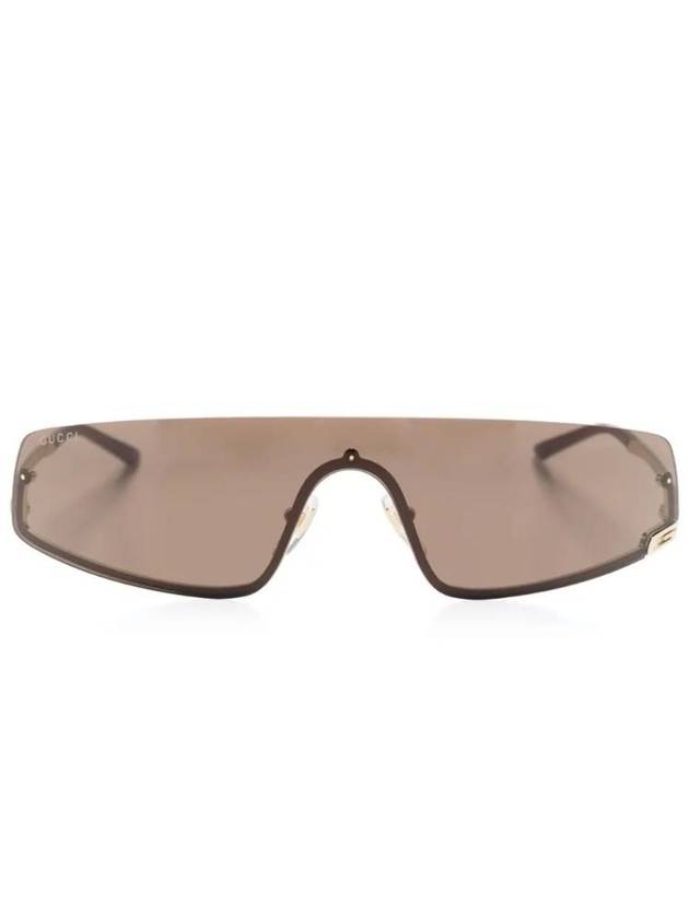 Square G Motif Shield Frame Sunglasses GG1561S - GUCCI - BALAAN 1