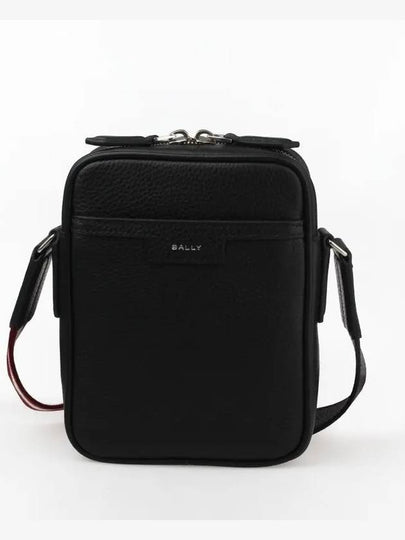 Logo Leather Cross Bag Black - BALLY - BALAAN 2