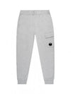 Diagonal Raised Fleece Cargo Track Pants Grey - CP COMPANY - BALAAN 2