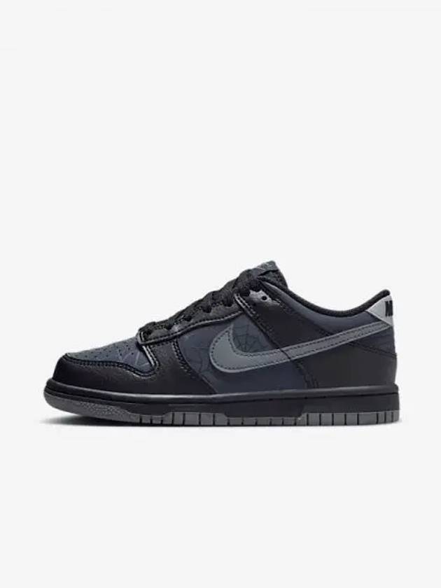 Dunk Low Junior Sneakers Black Dark Obsidian Smoke Gray HQ3815 001 720812 - NIKE - BALAAN 1