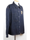 x Kim Jones Kerouac Logo Over Denim Shirt Jacket 56 - DIOR - BALAAN 7