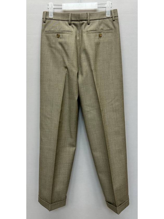 Cotton Pants Wide - GUCCI - BALAAN 4