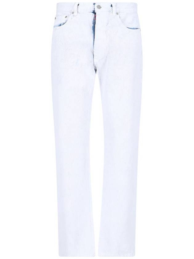 Denim Straight Pants SI1LA0002 S30561967 WHITE - MAISON MARGIELA - BALAAN 2