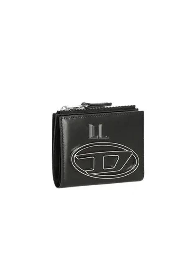 1DR Leather Half Wallet black - DIESEL - BALAAN 2