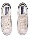 Star Patch Lace-Up Low Top Sneakers Ivory - GOLDEN GOOSE - BALAAN 6