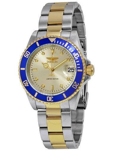 Invicta Pro Diver Champagne Dial Two-tone Men's Watch ILE8928OBA - INVICTA - BALAAN 1