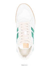 Jackson Suede Low Top Sneakers Green Ivory - TOM FORD - BALAAN 4