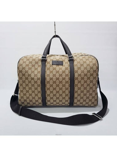 GG Supreme Canvas Travel Bag Boston 449167 - GUCCI - BALAAN 1