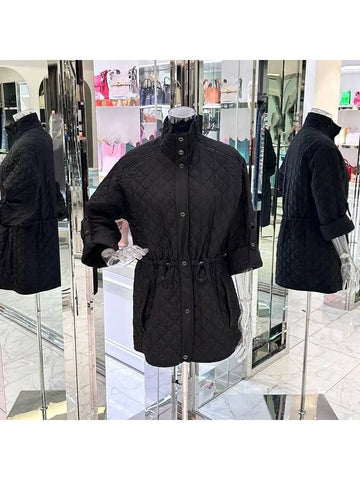 Beste Quilted Jacket 34 Black 4HA1164 - HERMES - BALAAN 1