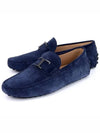 Gommino Suede Driving Shoes Blue - TOD'S - BALAAN 2