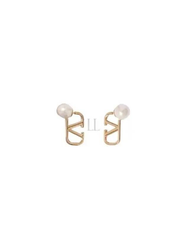 V Logo Signature Women s Earrings J0H22DHC 0O3 - VALENTINO - BALAAN 1