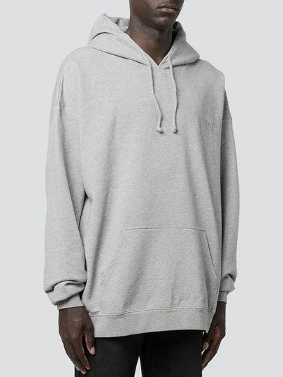 Embroidered Logo Hoodie Grey - VETEMENTS - BALAAN 2