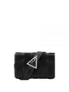 Cassette Intrecciato Small Cross Bag Black - BOTTEGA VENETA - BALAAN 2