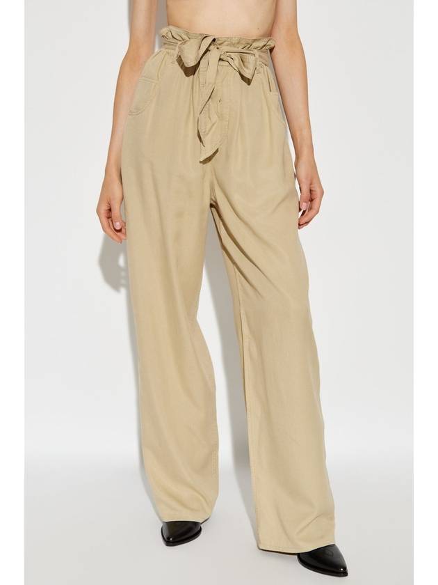 Marant Etoile Priana Pants By Marant Etoile, Women's, Beige - ISABEL MARANT - BALAAN 3