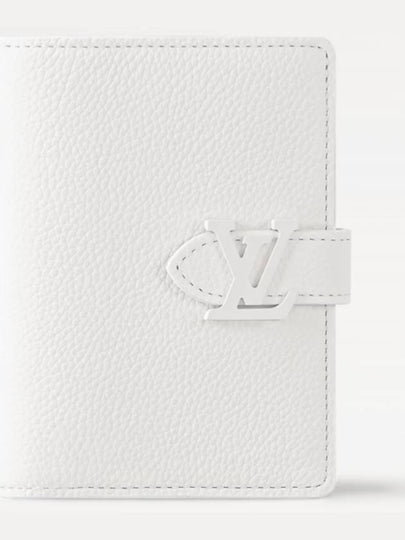 LV Vertical Compact Wallet Capucine Optical White M82998 - LOUIS VUITTON - BALAAN 2