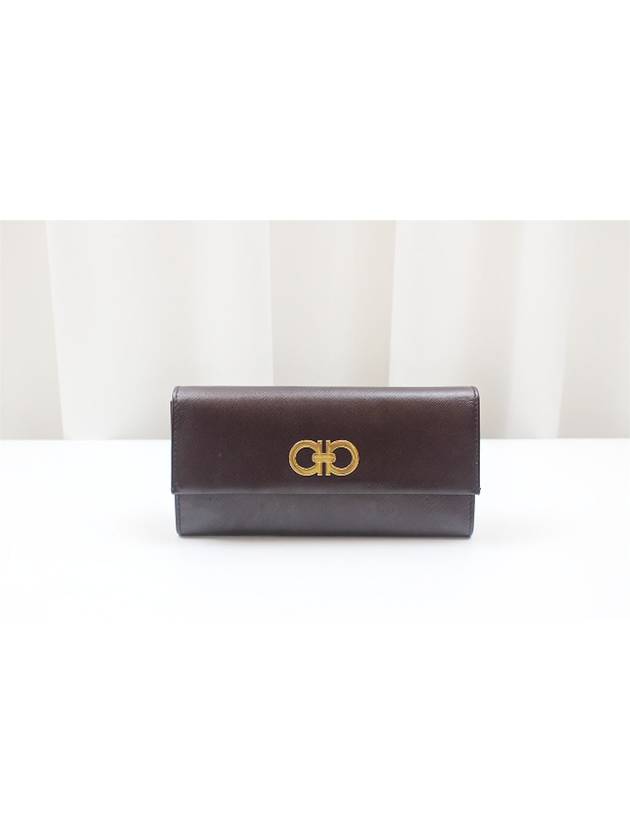 Ferragamo Gancini long wallet - SALVATORE FERRAGAMO - BALAAN 1