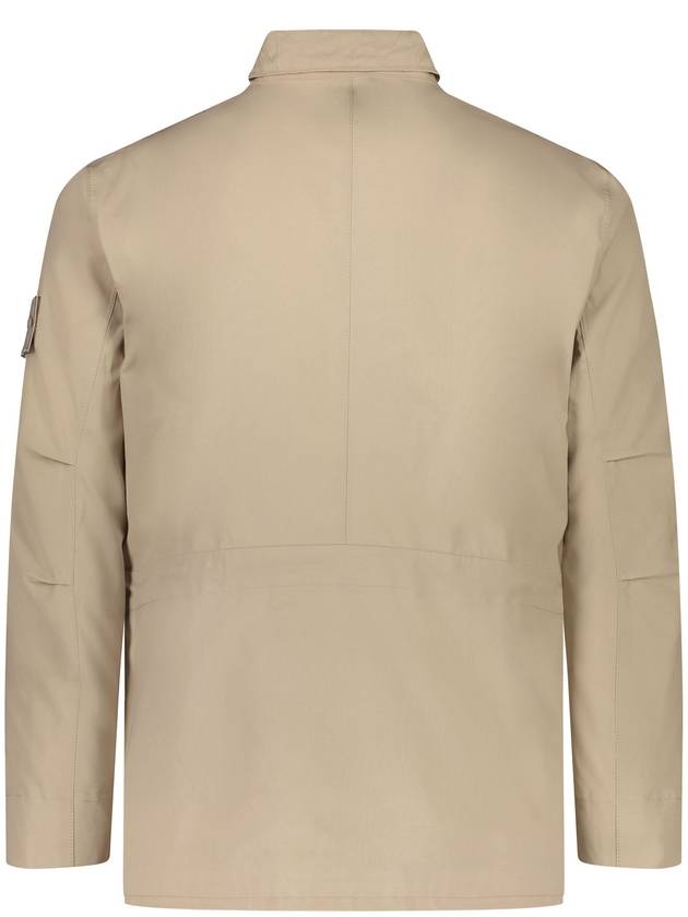 Ghost Piece High Neck Jacket Beige - STONE ISLAND - BALAAN 6