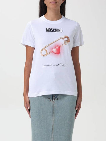 T-shirt stampata Moschino Couture - MOSCHINO - BALAAN 1