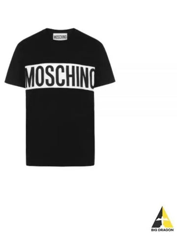 Cotton Logo T shirt 0721 2041 2555 - MOSCHINO - BALAAN 1