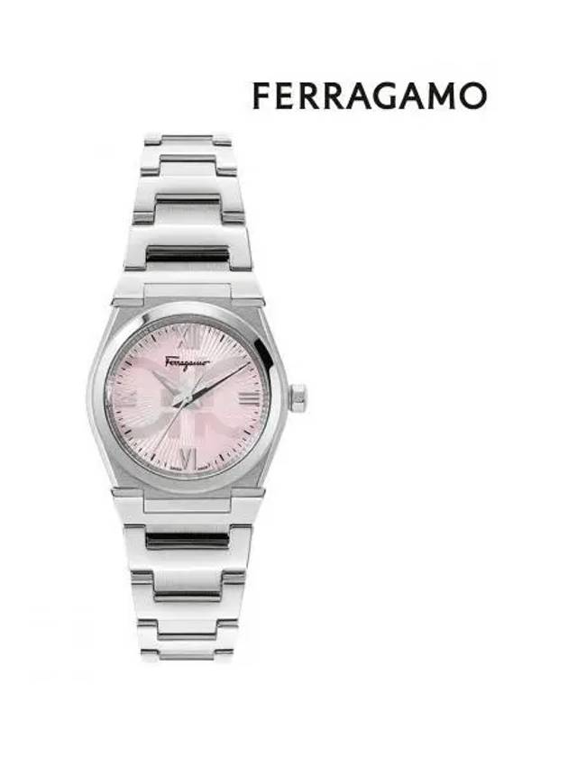 Men's VEGA Metal Watch Silver - SALVATORE FERRAGAMO - BALAAN 2