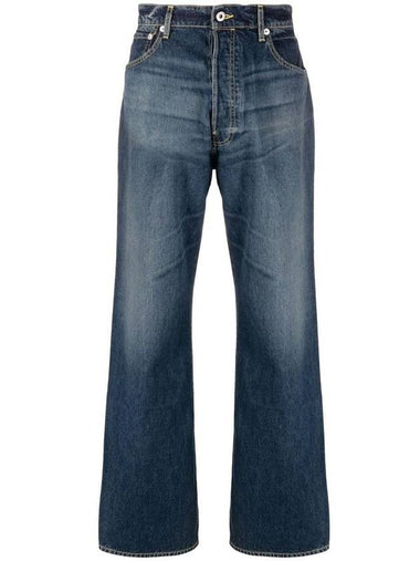 Kenzo Dark Stone Suisen Relaxed Jean Clothing - KENZO - BALAAN 1