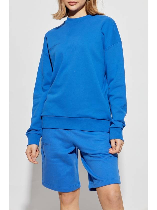 Pangaia Sweatshirt With Logo, Unisex, Blue - PANGAIA - BALAAN 3