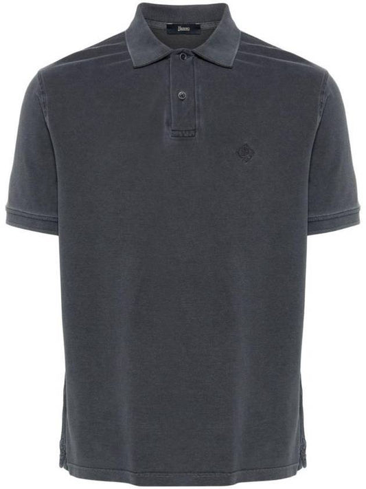 Polo T-Shirt JPL00126U 54006 9200 - HERNO - BALAAN 1