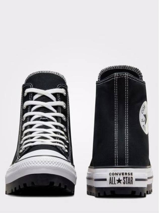 Converse Chuck Taylor All Star City Trek High Top Sneakers Black - CONVERSE - BALAAN 4