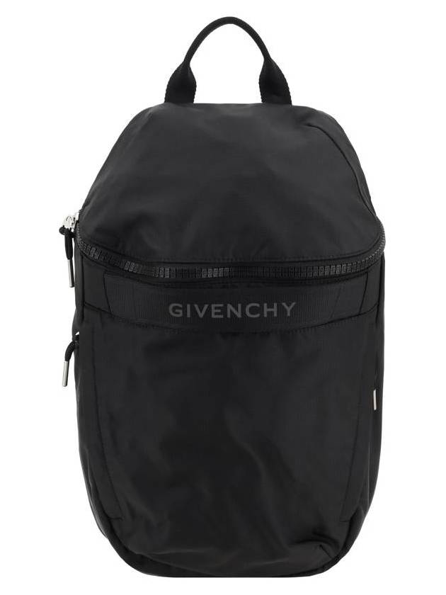 G Trek Logo Nylon Backpack Black - GIVENCHY - BALAAN 2