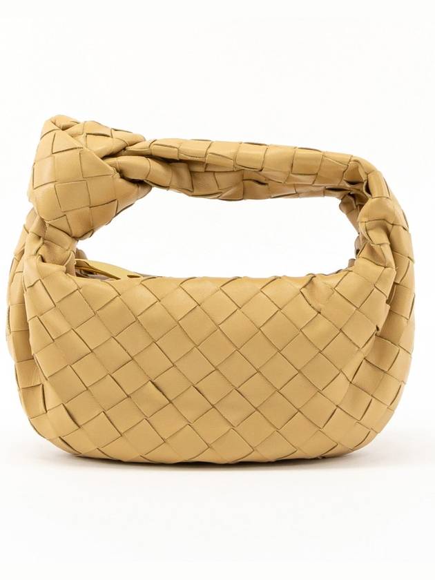 Jodie Intreciato Small Tote Bag Almond - BOTTEGA VENETA - BALAAN 2