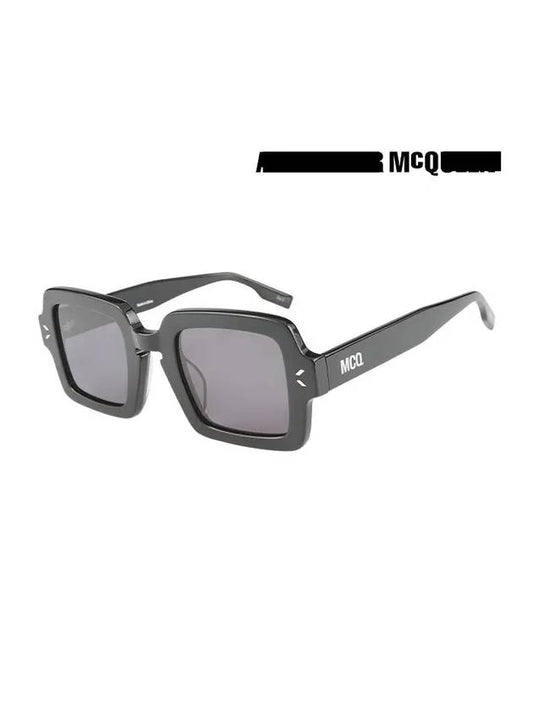 McCue Sunglasses MQ0326S 001 Square Acetate Men Women - ALEXANDER MCQUEEN - BALAAN.