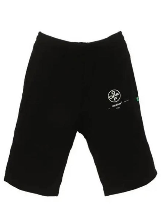 Impressionism Back Logo Shorts Black - OFF WHITE - BALAAN 2