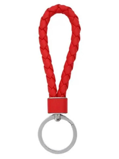 Intrecciato leather key ring - BOTTEGA VENETA - BALAAN 1