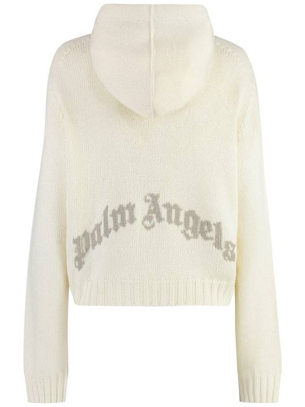 Palm Angels Knitted Hoodie - PALM ANGELS - BALAAN 2