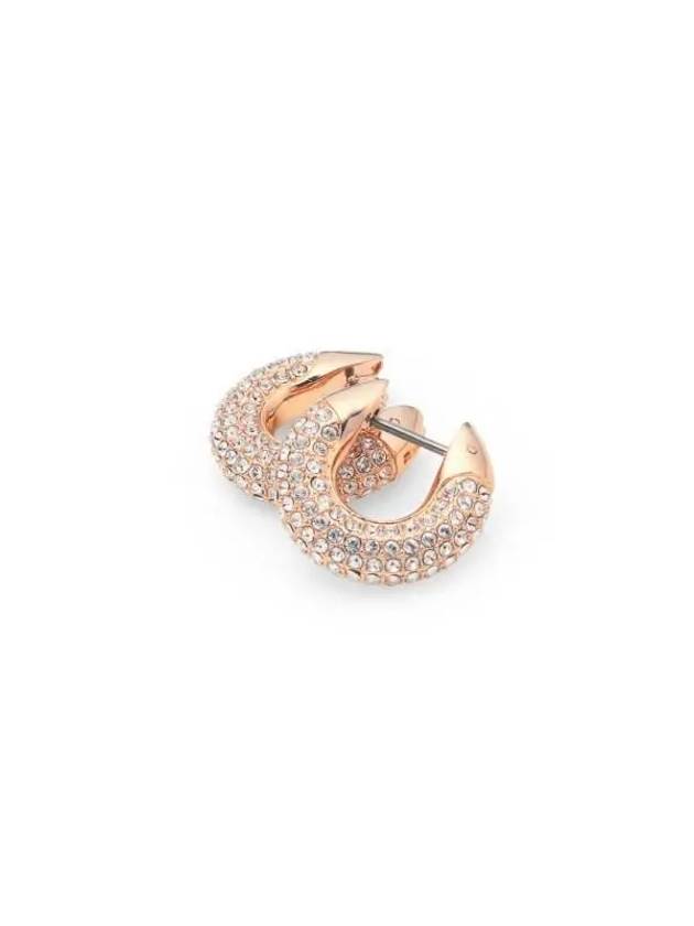 Dextera Hoop Earrings Rose Gold - SWAROVSKI - BALAAN 5