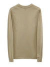 Small Heart Logo Sweatshirt Beige - AMI - BALAAN 3