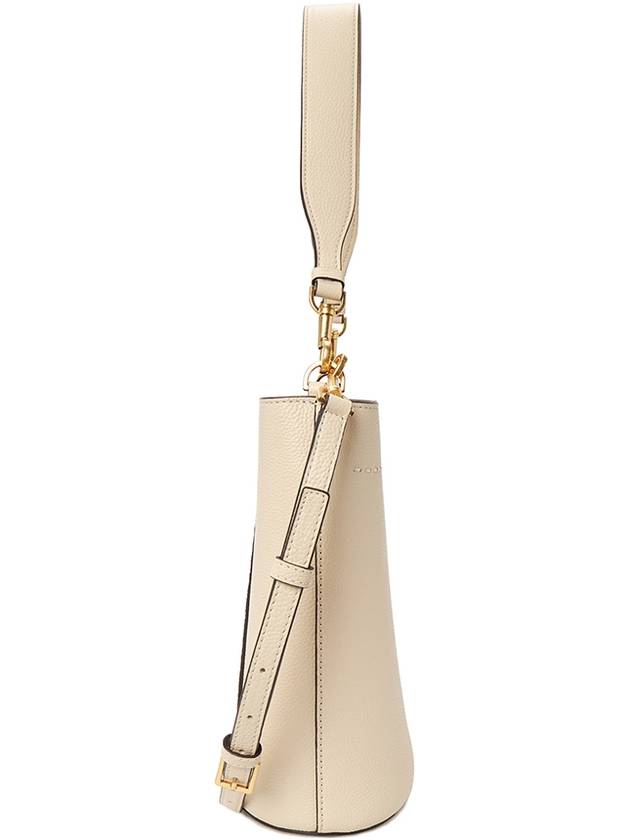 McGraw Logo Bucket Bag Beige - TORY BURCH - BALAAN 4