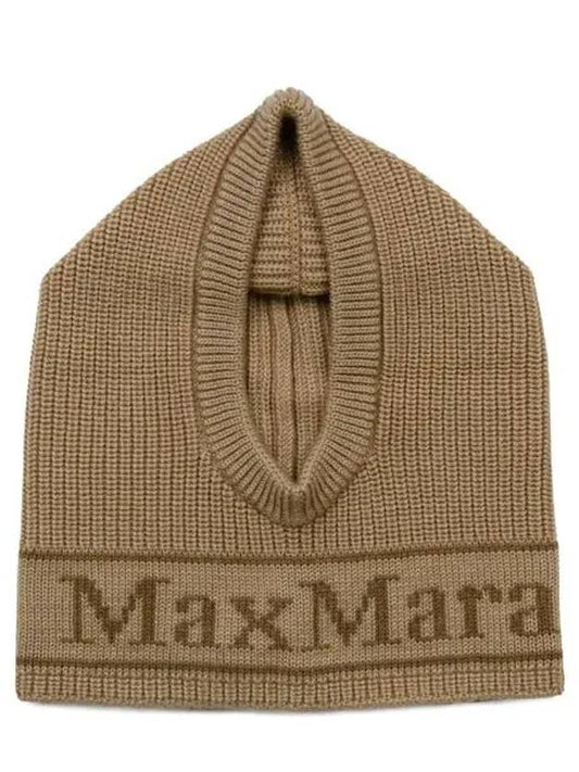 23FW Camel Gong Wool Balaclava GONG 004 - MAX MARA - BALAAN 2