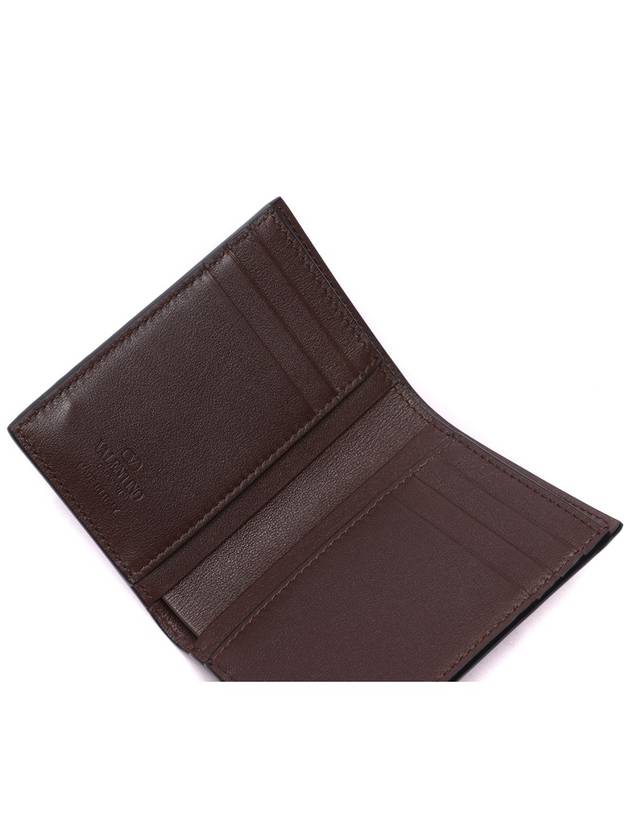 Men's V Logo Signature Half Wallet - VALENTINO - BALAAN 6